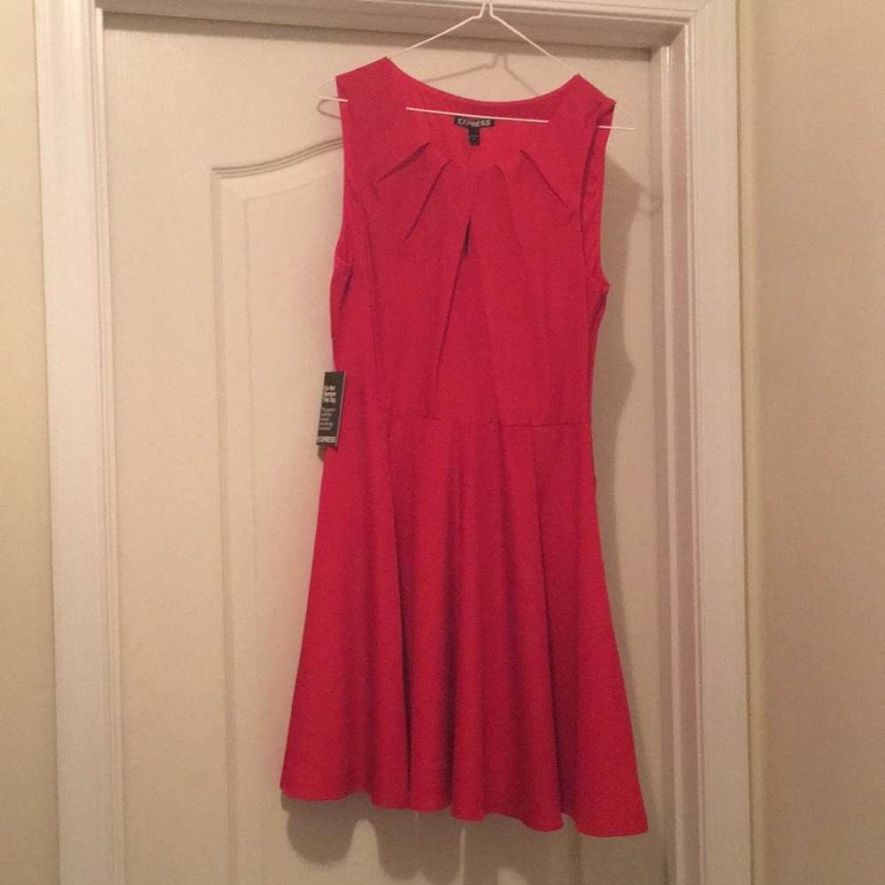 Red dress